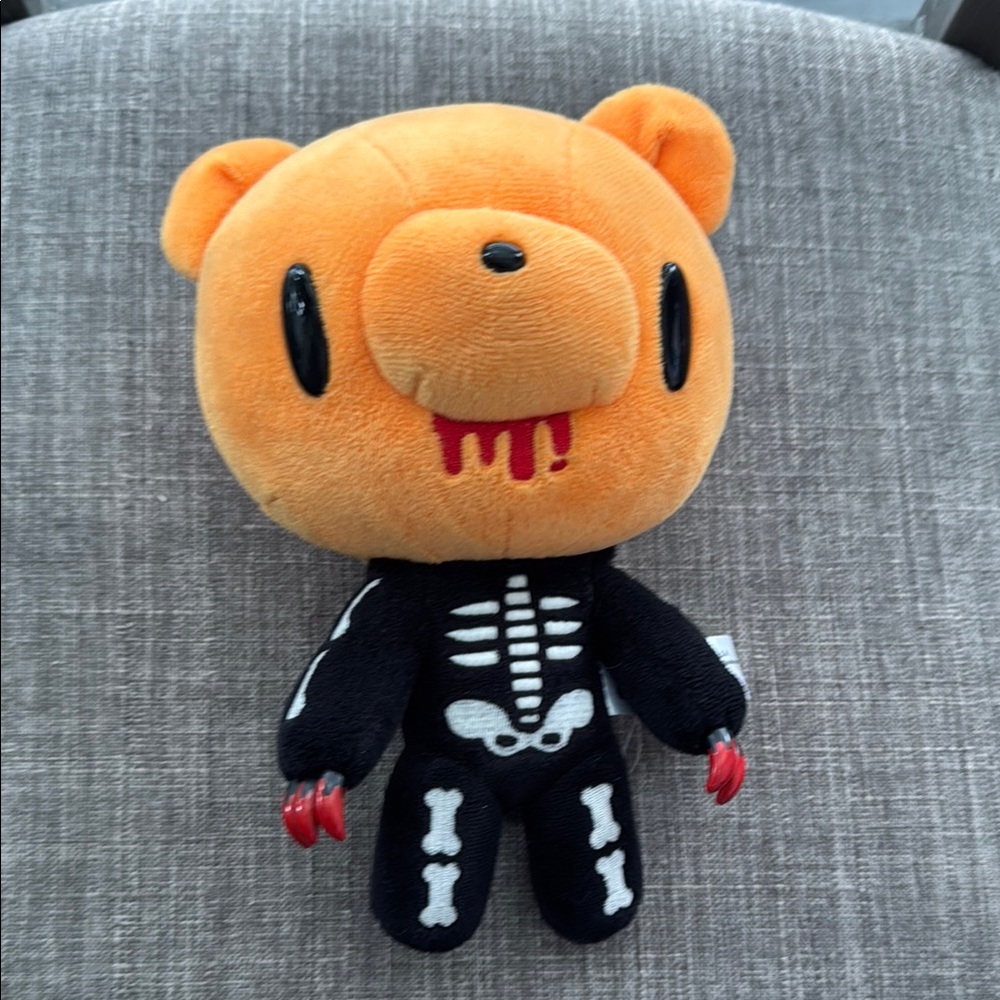 Gloomy Bear Skeleton Costume Plush